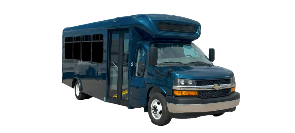 arboc freedom shuttle bus windows