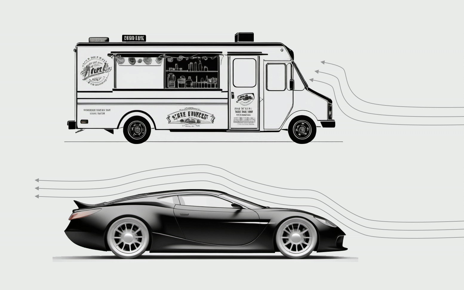 food truck aerodynamics
