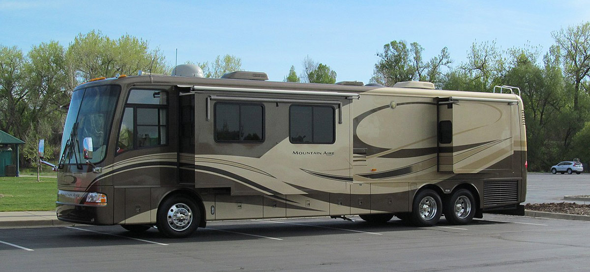 newmar mountain aire motorhome side windows and windshield