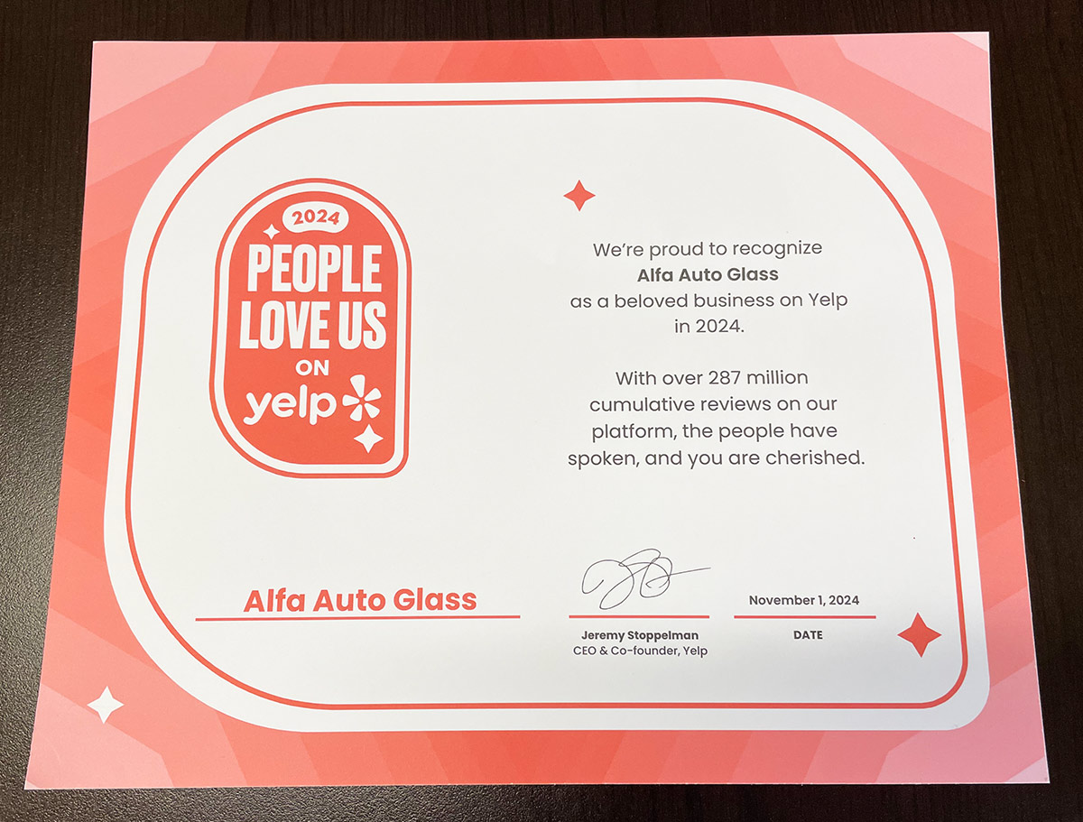 people love alfa auto glass on yelp