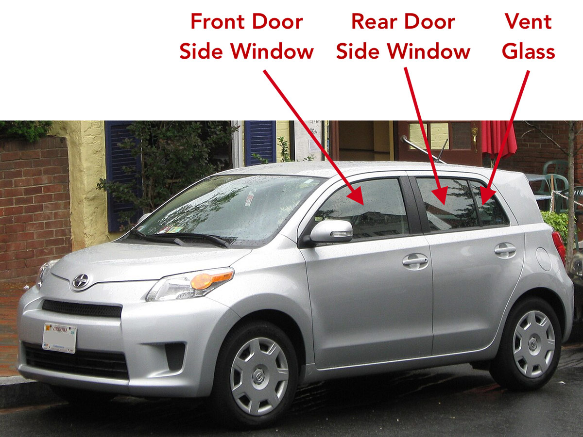 scion side window locations we service